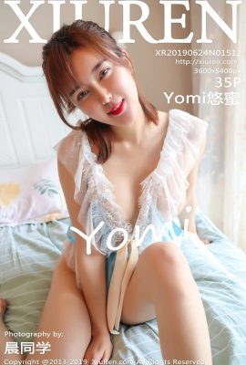 (ซีรีส์ Xiuren 秀人网)2019.06.24 No.1512 ภาพเซ็กซี่ของโยมิ(36ป)