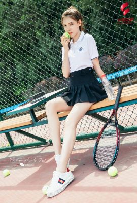(TouTiao พาดหัวข่าว เจ้าแม่)2019.07.13 ชารอน ฉันคือสาวเทนนิสแสนสวย (22P)